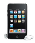 普通の大きさのiPod touch