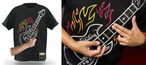 Electronic Rock Guitar Shirt