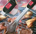 Digital Meat Thermometer Barbecue Tongs with Flashlight