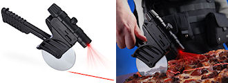 Tactical Laser-Guided Pizza Cutter