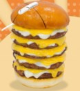 絶品タワーチーズバーガー 実物大マウス