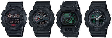 G-SHOCK Military Black Series