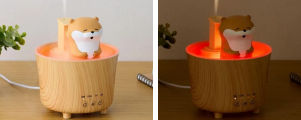 ルームライト加湿器 可愛い嘘のカワウソ